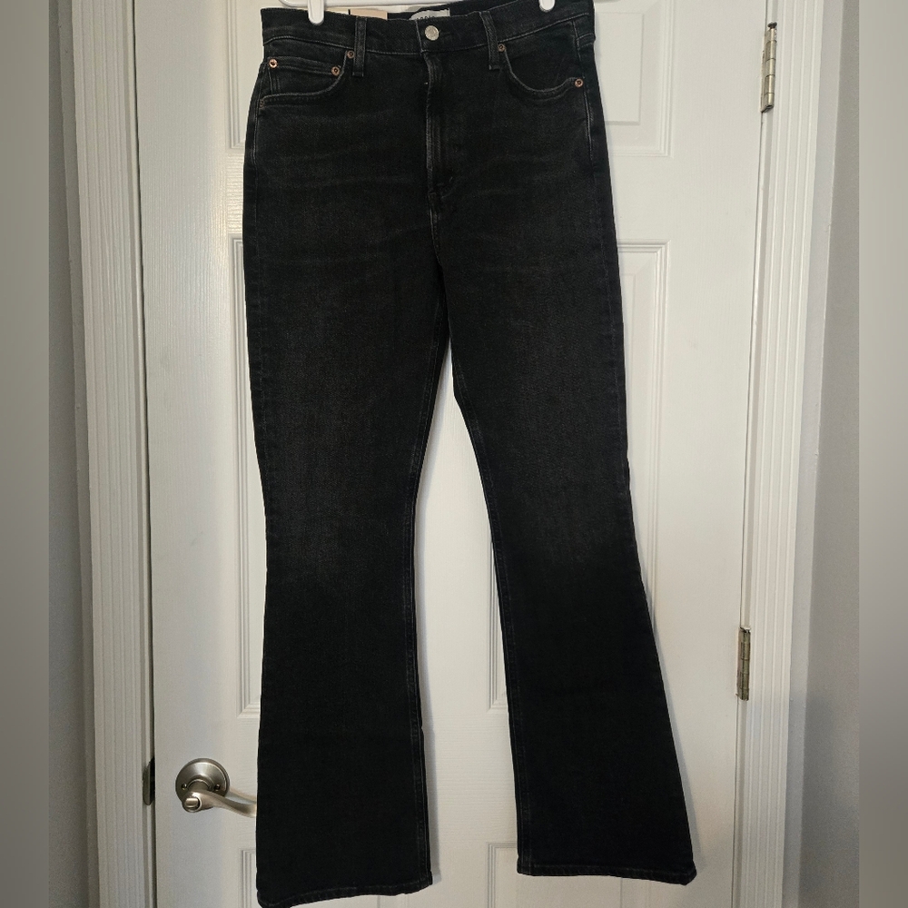 Agolde Nico High Rise Slim Boot Jeans